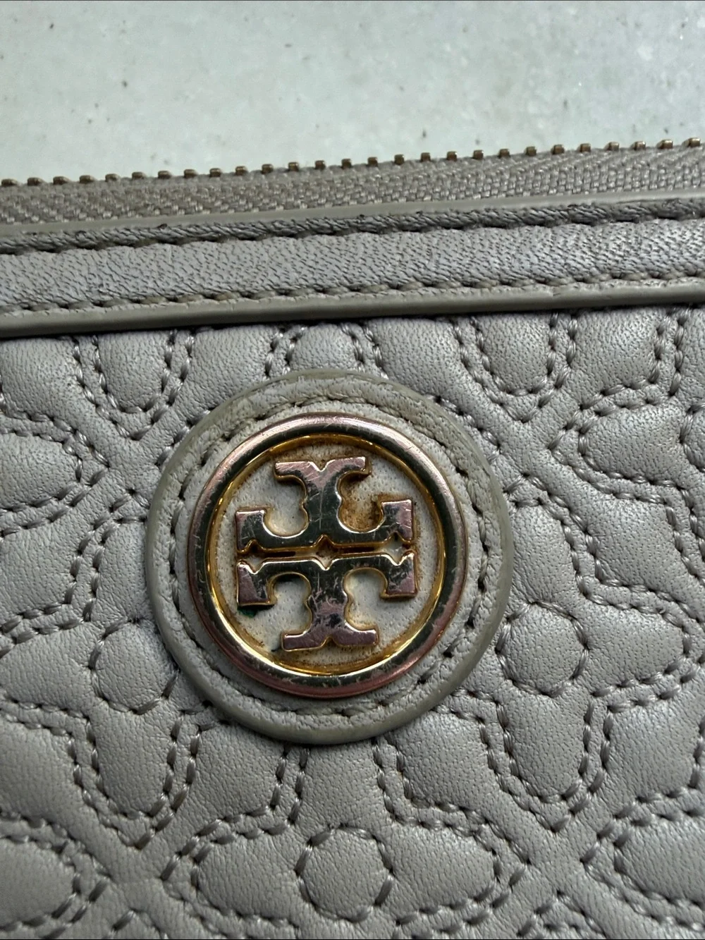 Tory Burch Bryant Quilted Wristlet/Wallet